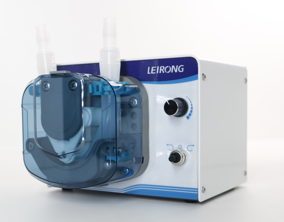 laboratory use speed adjustable peristaltic pump compact volume