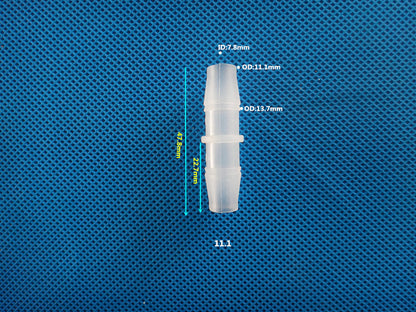 100 /pk Equal Plastic Barbed Fitting Straight Connector Hose Fittings for securely Tubes connecting