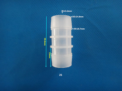 100 /pk Equal Plastic Barbed Fitting Straight Connector Hose Fittings for securely Tubes connecting