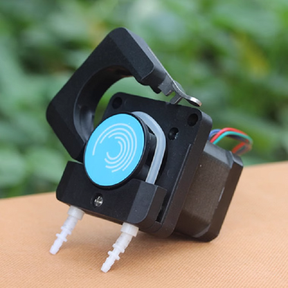 Quick Load OEM Mini Peristaltic Pump with Stepper Motor 4 Rollers Low Pulse Self-priming Pump