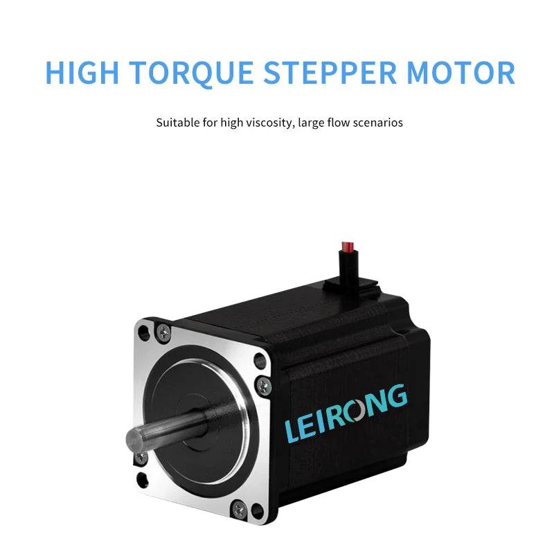 2000ml/min  High Flow Peristaltic Pump OEM with Stepper Motor Speed Variable 12v 24v For Coffee Syrup Wine Transfer