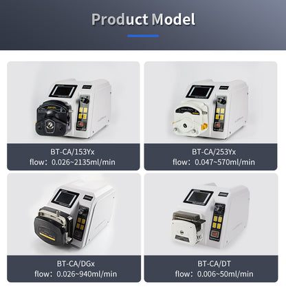 BT-100CA/DT Laboratory Peristaltic Pump Multi Channels Flow Correction Semi-Filling