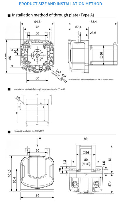 Bomba peristáltica de alto caudal de 2000 ml/min OEM con motor paso a paso de velocidad variable de 12 V y 24 V para transferencia de café, jarabe y vino 