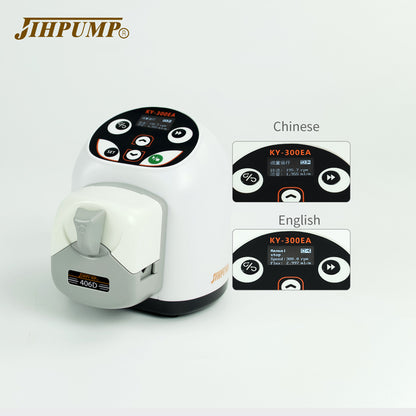 KY-300 Double Channel Small Peristaltic Pump Variable Speed Stepper Motor Pumping Accurate 0.1rpm