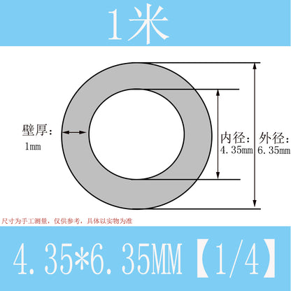 Transparent Teflon PTFE FEP F46 Tetrafluoro Tube 1/16 1/4 3/8 1/2 1.5 1 Inch Options