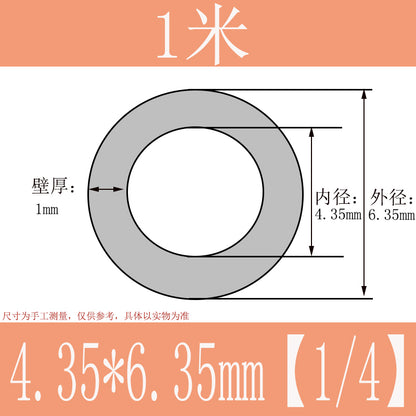 Transparent Teflon PTFE FEP F46 Tetrafluoro Tube 1/16 1/4 3/8 1/2 1.5 1 Inch Options