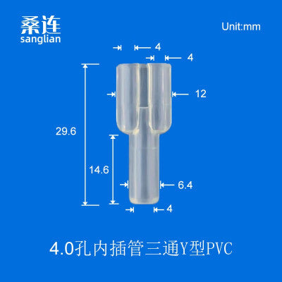 Male /Female Luer Lock Connector for Flexible Tube, PC