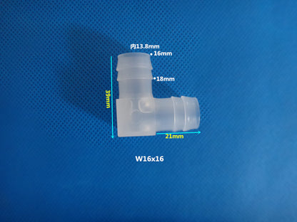 Hose Barb 90 Degree Elbow Tube Fittings Connectors 1.6 -14mm