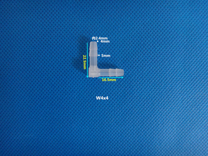 Hose Barb 90 Degree Elbow Tube Fittings Connectors 1.6 -14mm