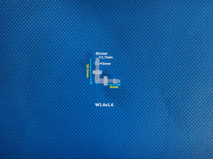 Hose Barb 90 Degree Elbow Tube Fittings Connectors 1.6 -14mm