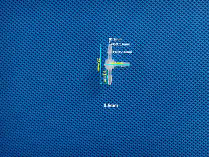 Equal Diameter Tee T-type Three Way Joint Plastic Connectors Barb Tee