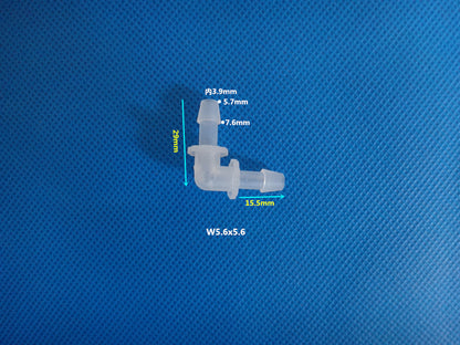 Hose Barb 90 Degree Elbow Tube Fittings Connectors 1.6 -14mm