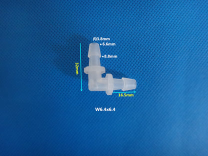Hose Barb 90 Degree Elbow Tube Fittings Connectors 1.6 -14mm