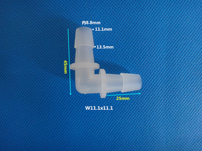 Hose Barb 90 Degree Elbow Tube Fittings Connectors 1.6 -14mm