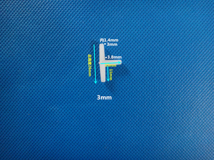 Equal Diameter Tee T-type Three Way Joint Plastic Connectors Barb Tee