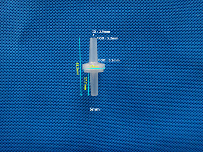 Plastic One-way Valve Water Stop Valve Check Valve Gas Water Stop Valve Liquid Check Valve 3mm 4mm 6mm 8mm 10mm Etc