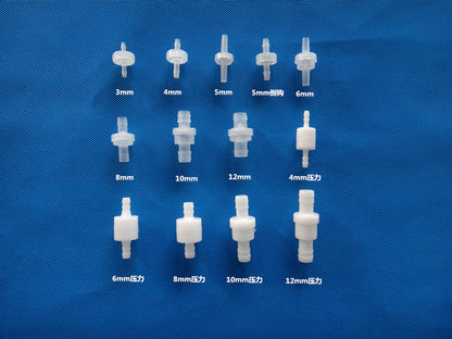 Plastic One-way Valve Water Stop Valve Check Valve Gas Water Stop Valve Liquid Check Valve 3mm 4mm 6mm 8mm 10mm Etc