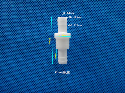 Plastic One-way Valve Water Stop Valve Check Valve Gas Water Stop Valve Liquid Check Valve 3mm 4mm 6mm 8mm 10mm Etc