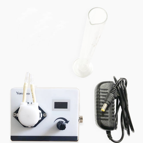 LPO1-1 Accurate Peristaltic Pump Variable Speed Low Flow Accurate Dosing Calibrate Filling Metering with 2 meter hose