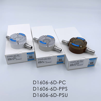 D1606 Constant Flow Pulse Dampenser for Peristaltic Pump Food Grade Pulsation Dampener Liquid Delivery